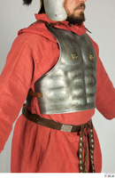  Photos Medieval Roman soldier in plate armor 1 Medieval Soldier Roman Soldier leather belt plate armor red gambeson upper body 0010.jpg